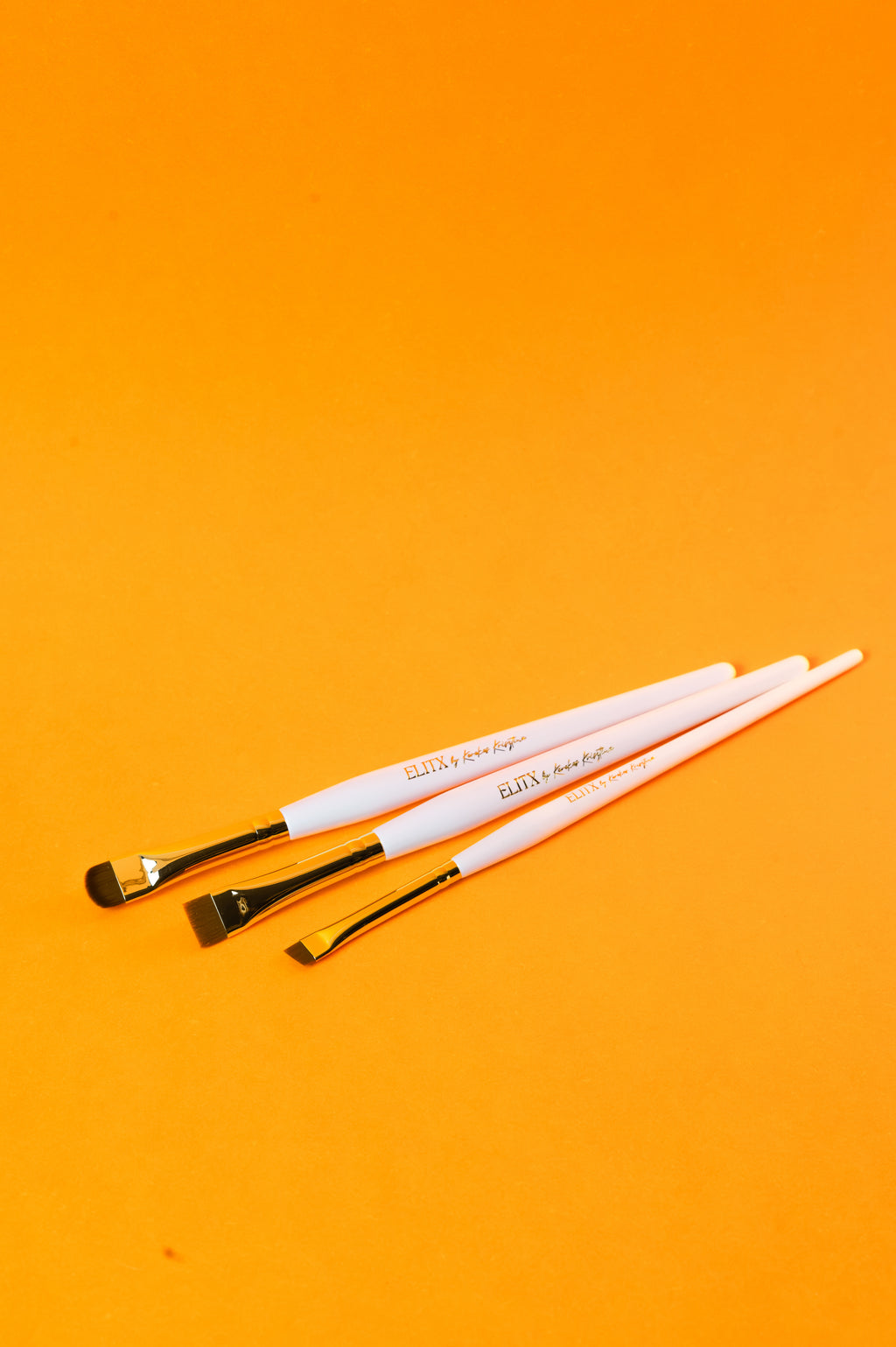 Set Pensule Profesionale ElitX – Pentru Sprâncene, Buze și Pleoape